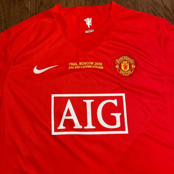 Manchester United Home Jersey 2008 Cristiano Ronaldo Mens U.S. Large - Picture 2 of 6